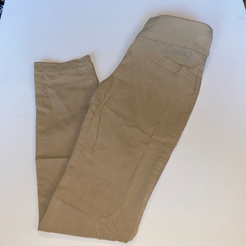 Little girls size Small Joey B jeggings tan